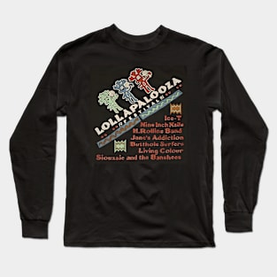Lollapalooza 1991 Festival Alt Rock Long Sleeve T-Shirt